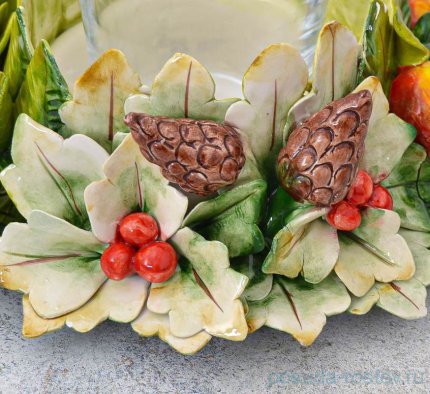 Подсвечник 24 см &quot;Merry Christmas&quot; / 300049