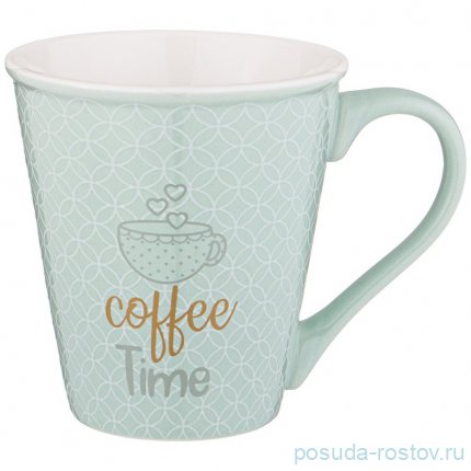 Кружка 340 мл &quot;Кофемания /Coffee time&quot; / 339647