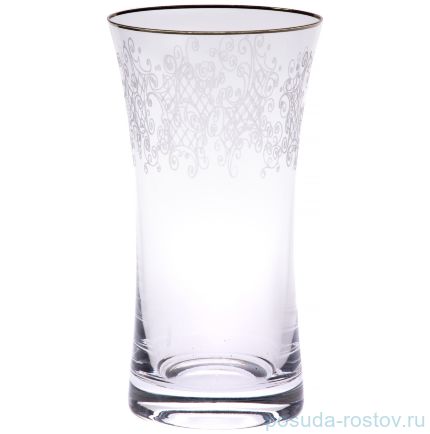 Стаканы для воды 340 мл 6 шт &quot;Грация /381 /Отводка платиной&quot; / 125285