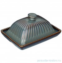 Маслёнка 16 х 11 х 7,5 см синяя &quot;Soul kitchen&quot; / 301537