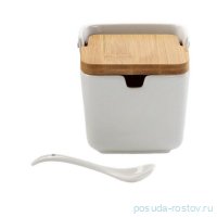 Банка для сыпучих продуктов 280 мл с ложкой &quot;Акцент /BellaTenero&quot; / 289272