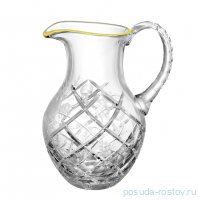 Кувшин для воды 1,5 л &quot;Роза /Золотой кант&quot; / 361590