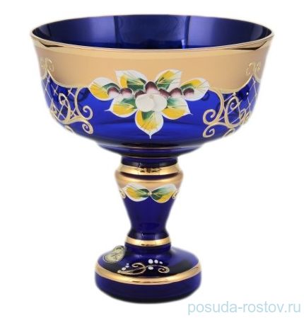 Конфетница 13 см н/н синяя &quot;Лепка&quot; И-В / 098291