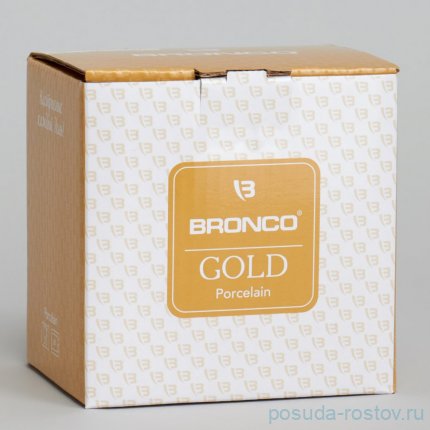 Набор розеток10 х 4 см 4 шт 150 мл &quot;gold&quot; / 365121