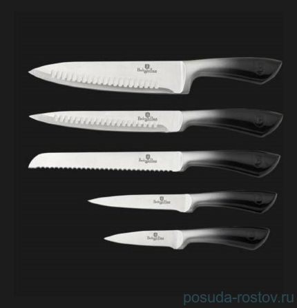Набор кухонных ножей 6 предметов на подставке &quot;Limited Edition&quot; / 135755