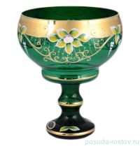 Конфетница 20 см н/н зеленая &quot;Лепка&quot; / 099264