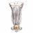 Ваза для цветов 35 см н/н &quot;Flame /Матовая полоса&quot; AS Crystal / 171487