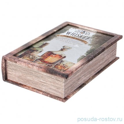 Шкатулка-книжка 27 х 18 х 7 см &quot;Whiskey time to drink&quot; / 353588