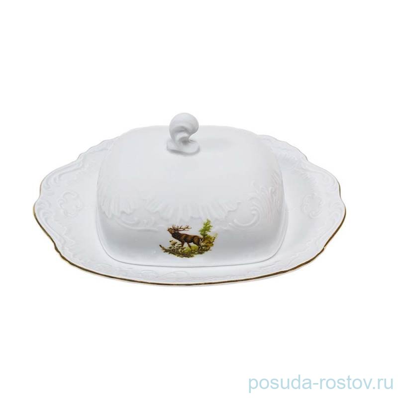 Маслёнка "Рококо /Охота" / 246616