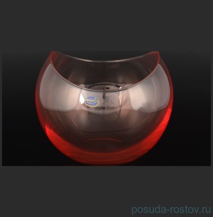 Ваза для цветов 20 см красная &quot;Gondola&quot; / 094705