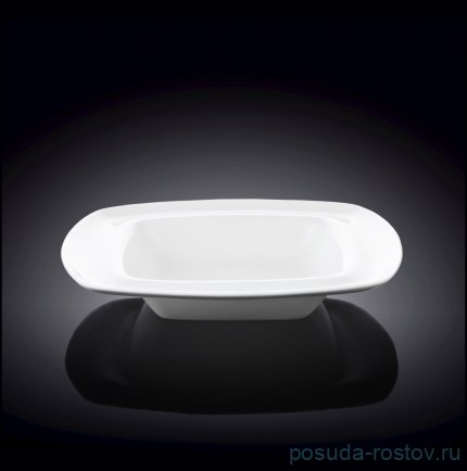 Тарелка 19,5 x 19,5 см глубокая квадратная &quot;Undina&quot; / 260410
