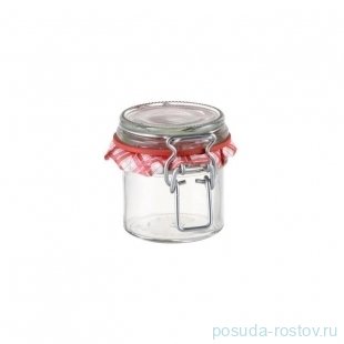Стеклянная банка с зажимом 100 мл &quot;Tescoma /DELLA CASA /Без декора&quot; / 142311