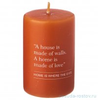 Свеча столбик 8 х 5 см &quot;Home&quot; / 333097
