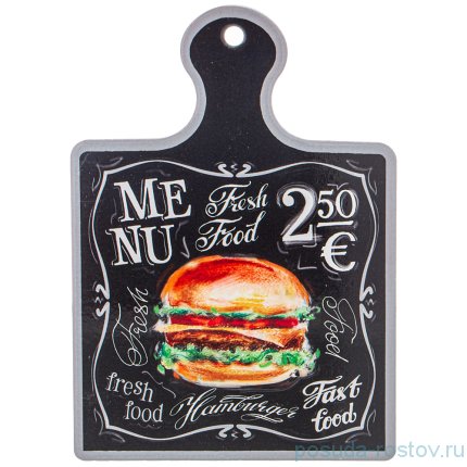 Подставка под горячее 17 х 24 см &quot;Доска разделочная &quot;Menu&quot; / 224801