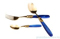 Столовые приборы 36 предметов &quot;Ischia Antique Gold /Blue Gold&quot; / 114533