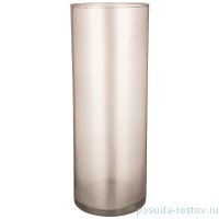 Ваза для цветов 40 см цилиндр &quot;Sparkle /Bronzo&quot; / 245031