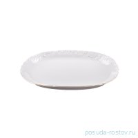 Блюдо 33 х 23 см овальное &quot;Рококо /Отводка золото&quot;  / 109930