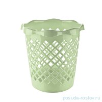 Корзина для белья овальная / ассорти / 293958
