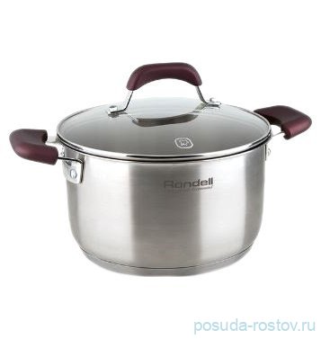 Кастрюля 20 см с крышкой 3,3 л &quot;Bojole&quot; / 116934