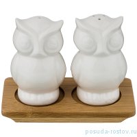 Приборы для специй Солонка и Перечница 5 х 4,5 х 8 см на подставке &quot;Native&quot; / 199979