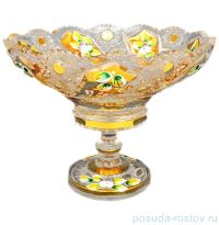 Ваза для конфет 20 см н/н &quot;Хрусталь с золотом&quot; / 044491