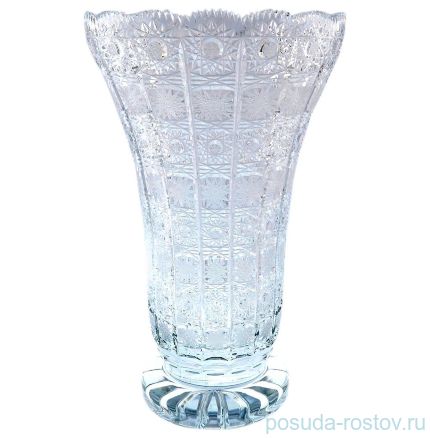 Ваза для цветов 40 см &quot;S.Crystal /Хрусталь резной&quot; / 064136