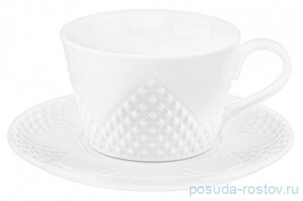 Чайная пара 360 мл 1 шт &quot;Ромбики&quot; / 330797