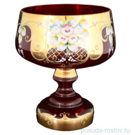 Конфетница 18 см н/н &quot;Лепка красная /5999&quot; E-V / 065027