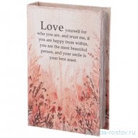 Шкатулка-книжка 24 х 16 х 5 см &quot;Love ....&quot; / 353579