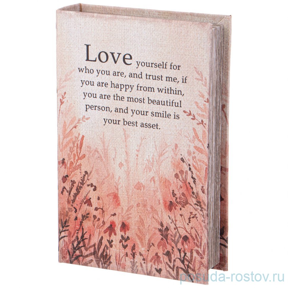 Шкатулка-книжка 24 х 16 х 5 см "Love ...." / 353579