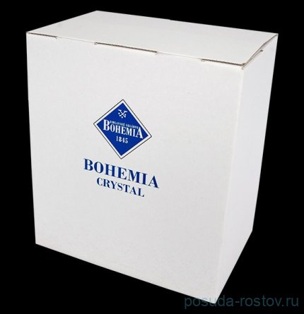 Ваза для цветов 28 см &quot;Calypso /Без декора&quot; хрусталь Йиглава / 062803