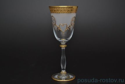 Бокалы для красного вина 250 мл 6 шт &quot;Анжела /Антик золото&quot; / 012640