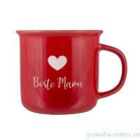 Кружка 330 мл 1 шт красная &quot;Best Mama /Лучшая Мама&quot;  / 212874