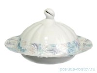 Маслёнка &quot;Роза /Голубая роза /платина&quot; / 232341