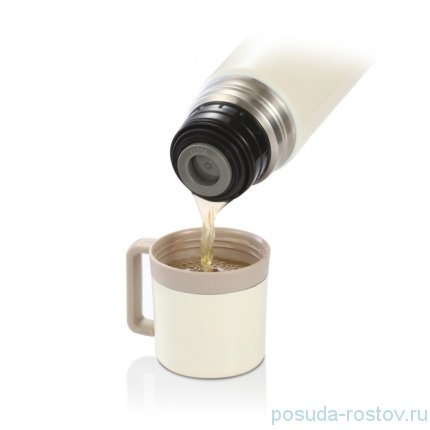 Термос 700 мл с кружкой &quot;Tescoma /CONSTANT CREAM&quot; / 168020