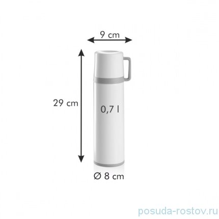 Термос 700 мл с кружкой &quot;Tescoma /CONSTANT CREAM&quot; / 168020