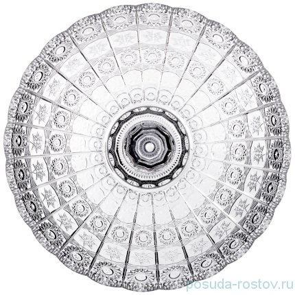 Фруктовница 30 х 30 х 21 см н/н &quot;muza crystal /резная&quot; / 193011