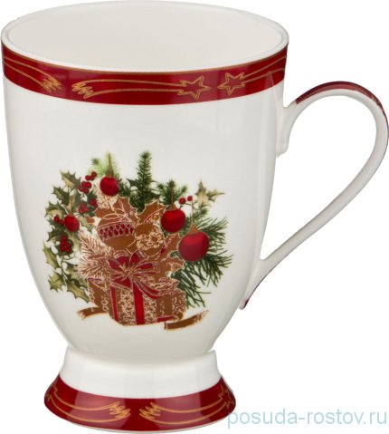 Кружка 300 мл красная &quot;Christmas Collection /Подарок&quot; / 192373