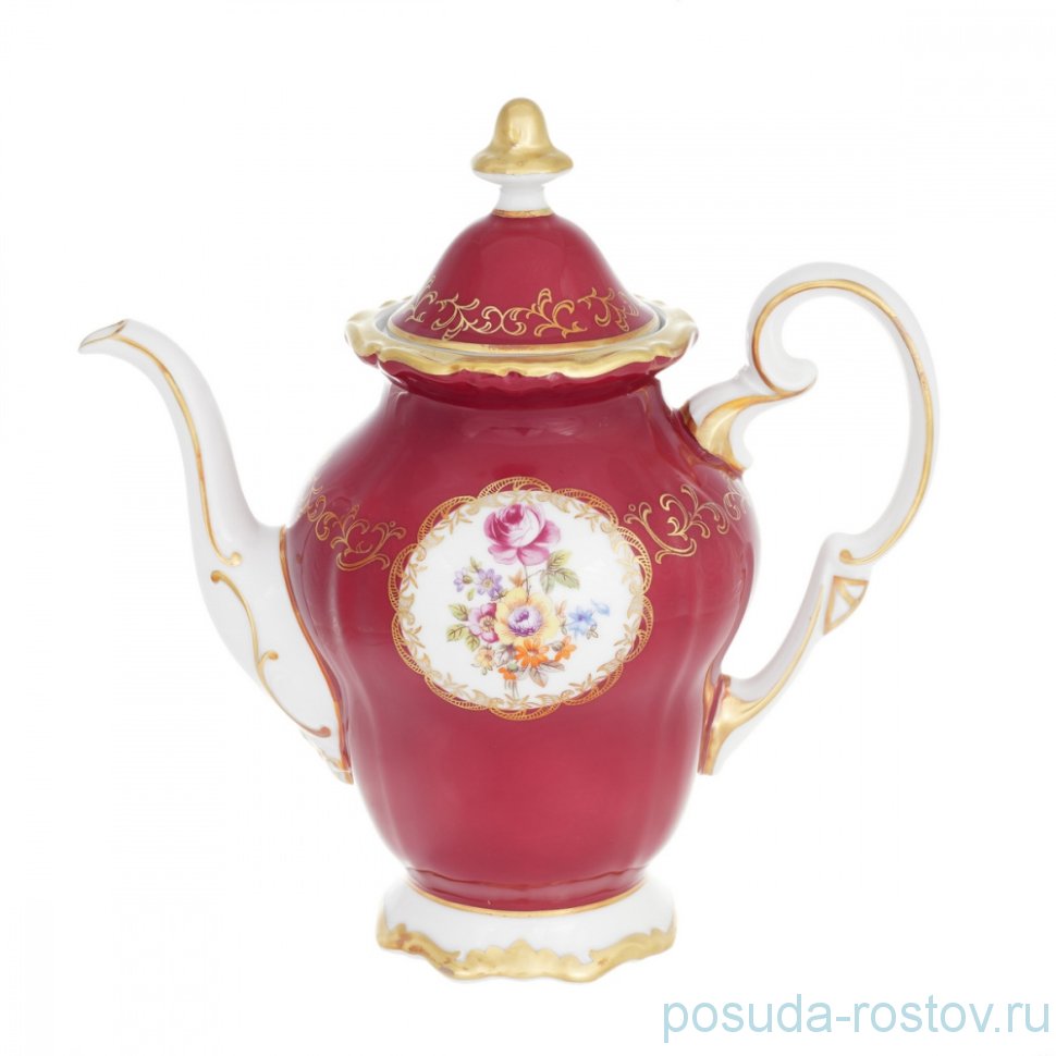 Кофейник 1,3 л "Санкт-Петербург /Красный" / 222505