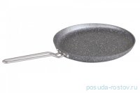 Блинница 32 см антипригарное покрытие серая &quot;Granite Crepe Pan&quot; / 295608
