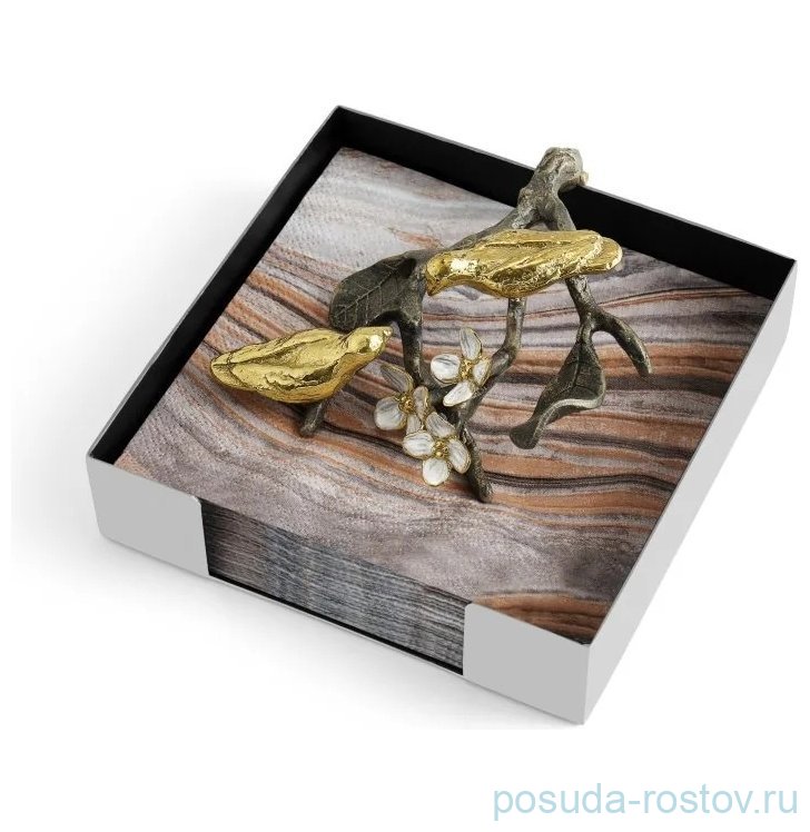 Подставка для салфеток 13 х 13 см "Lovebirds" / 374378