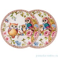 Набор тарелок 20,5 см 2 шт &quot;owls family&quot; / 229415