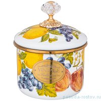 Банка для сыпучих продуктов 12 х 9 см 1 л  &quot;Agness /Фландрия /Фрукты&quot; / 225338