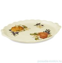 Блюдо 38 х 27 см овальное &quot;Artigianato ceramico /Тыква&quot; / 149404