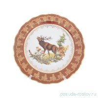Блюдо 30 см круглое &quot;Корона /Аристократ /Охота красная&quot; / 273510