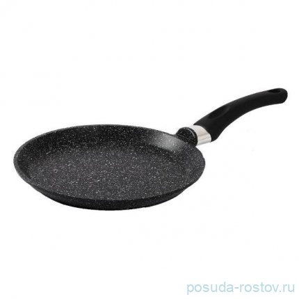 Блинница 24 см антипригарное покрытие &quot;Гранит black Induction Pro&quot; / 310448