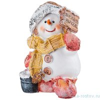 Фигурка 16 см &quot;Снеговичок с табличкой&quot; / 271170