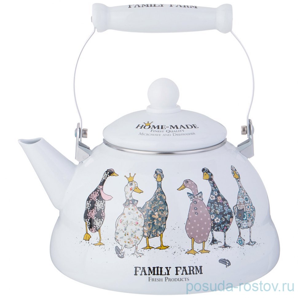 Чайник 3 л эмалированный "Family farm" / 354378