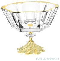 Ваза для фруктов 26 см н/н &quot;Золотой лист&quot; / 343231