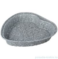 Форма для запекания 27 х 26,5 х 4,5 см в форме сердца &quot;Grey Stone Touch Line&quot; / 134567